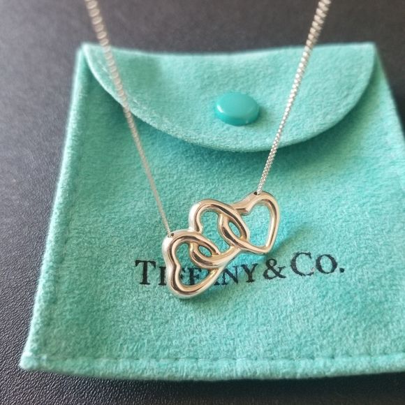 Tiffany & Co. Three Hearts Pendant Necklace - Picture 7 of 9